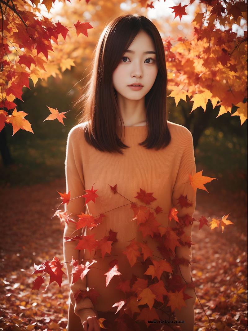 【AI生成】红叶红了