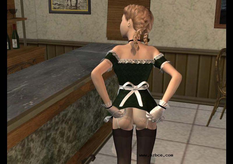 【3D】法国女仆