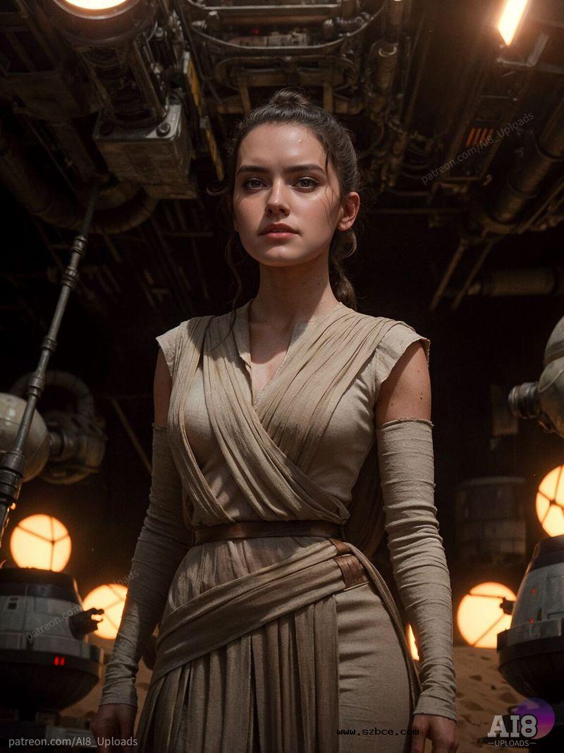 【AI生成】星球大战-黛西·雷德利饰演的帕尔帕廷