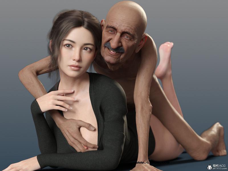 【3D】[AWE-SOME-Ryan] Beauty and Old Men