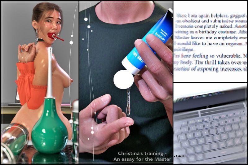 【3D】女奴的科技酷刑调教