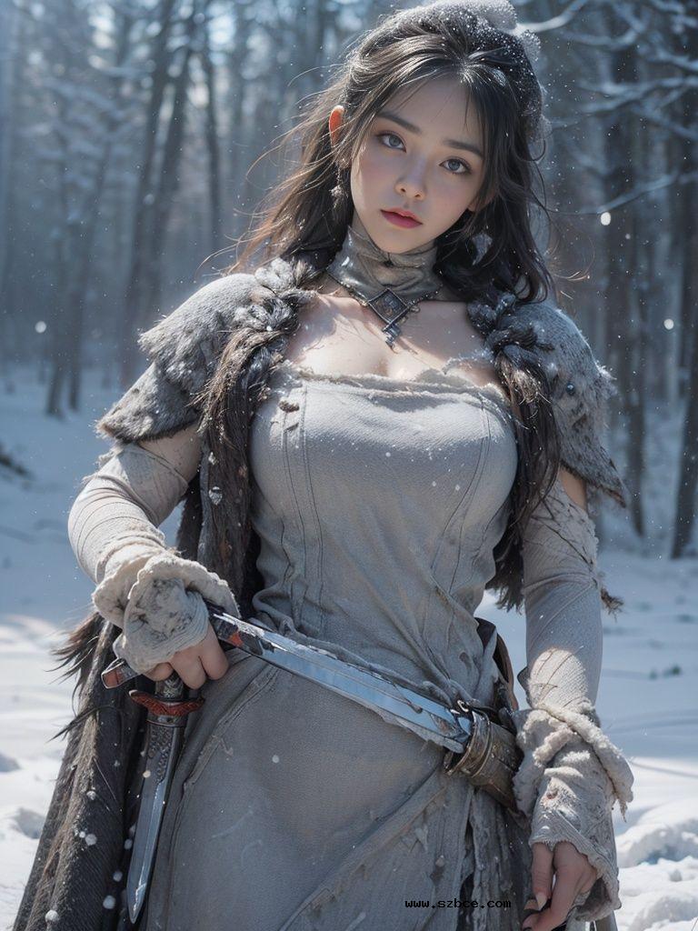 ===== AI 丝滑的维京少女 =====