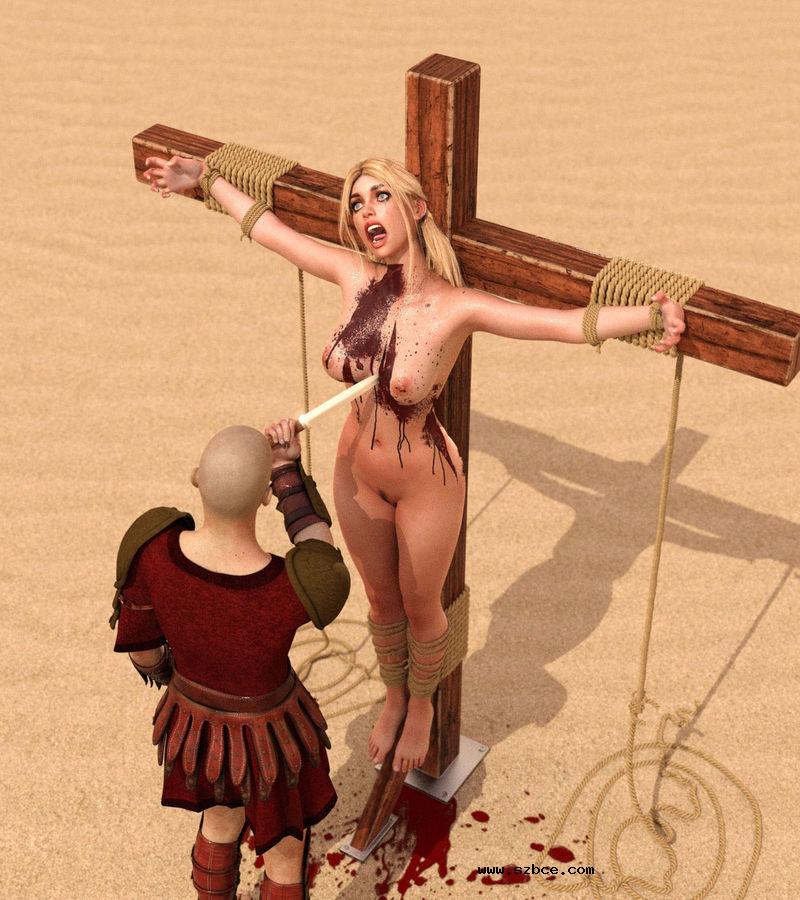 【R-18G】罗马竞技场上的恐怖—奴隶和公主