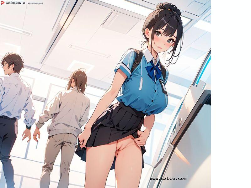 【AI生成】不穿內褲上班的小姐姐