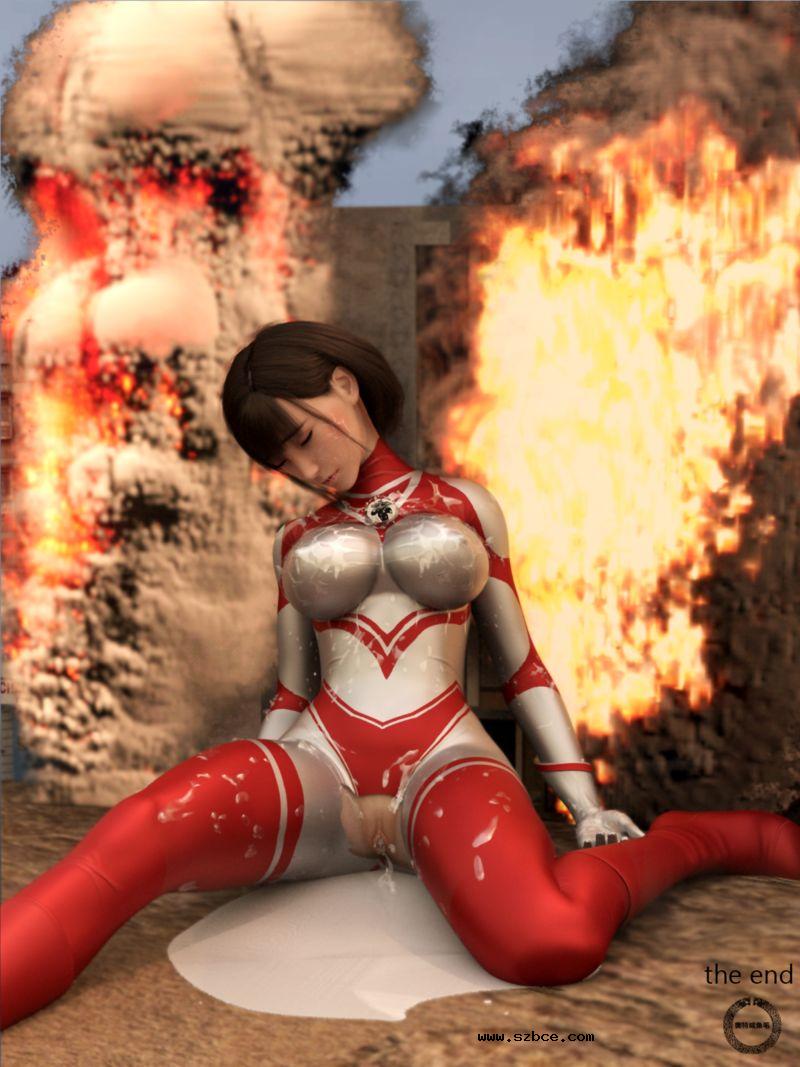 【3D】[奧特鹹魚毛] 凱蒂婭·奧特曼：恐怖！癡漢宇宙人-貝歐斯星人