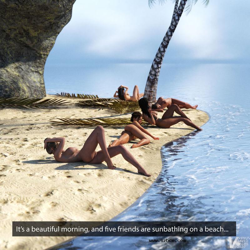 【3D】海滩遇险