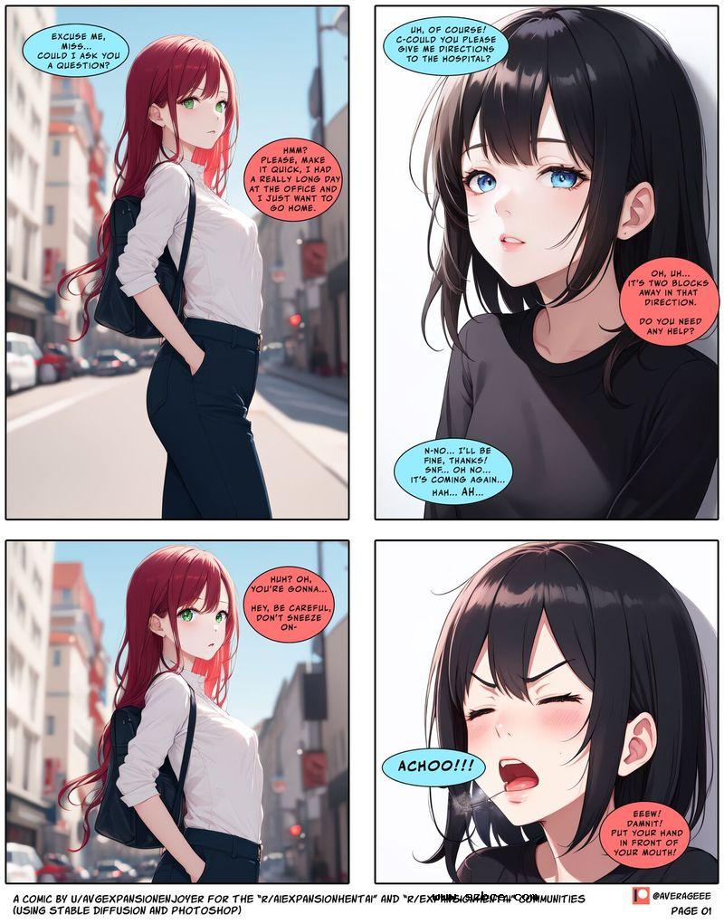 【AI漫画】FU-T4病毒爆发