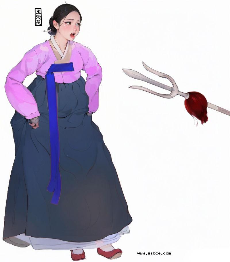 【AI漫画】玉池花裸身受刑