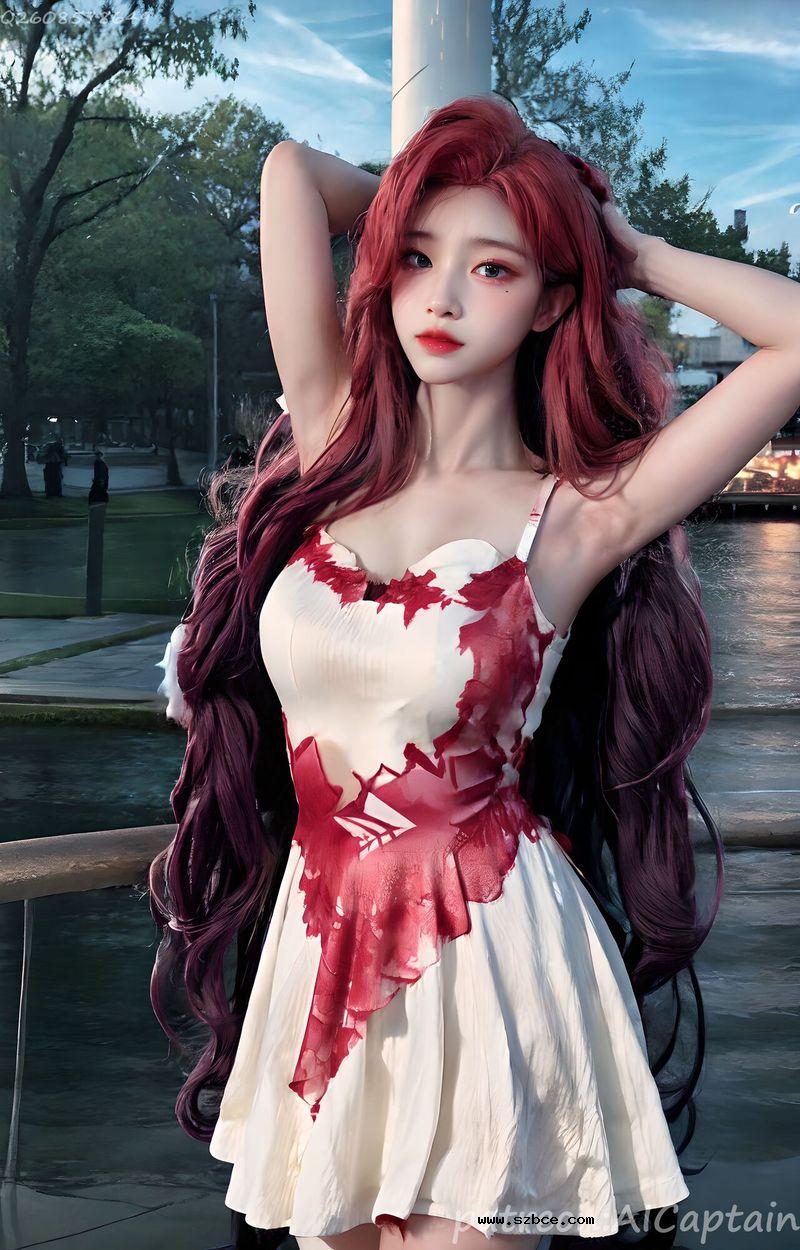 【AI生成】少女小雪爱暴露