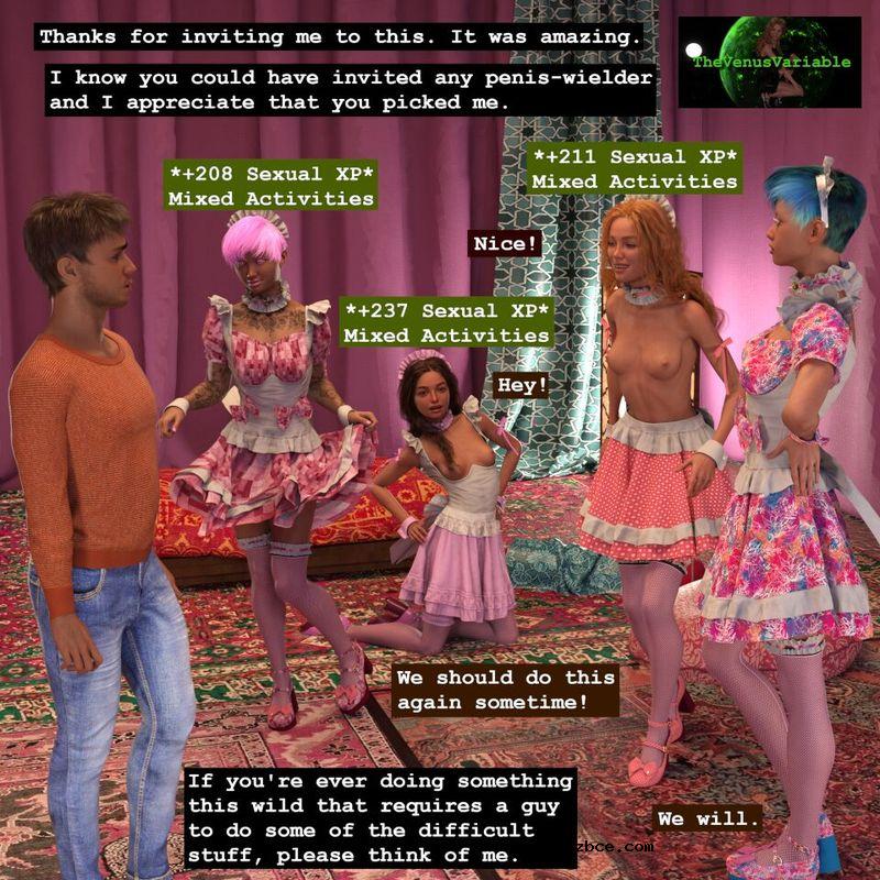 【3D】口交 - 被女仆服务吸走了精液