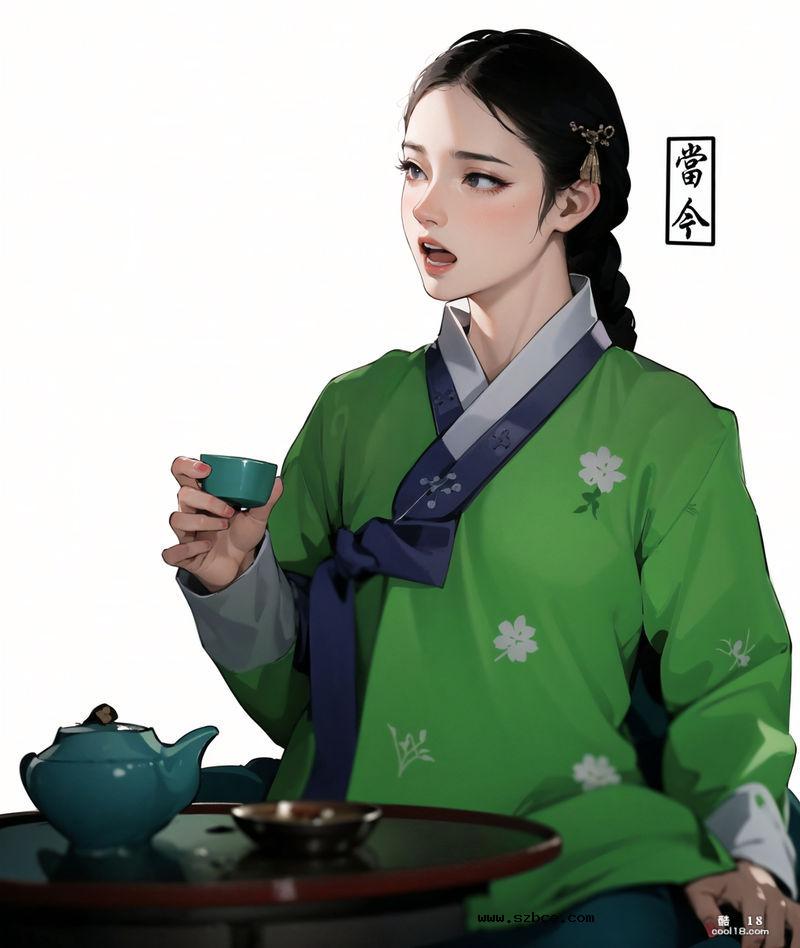 【AI漫画】漏泄宮禁事罪的朝鮮侍女當今