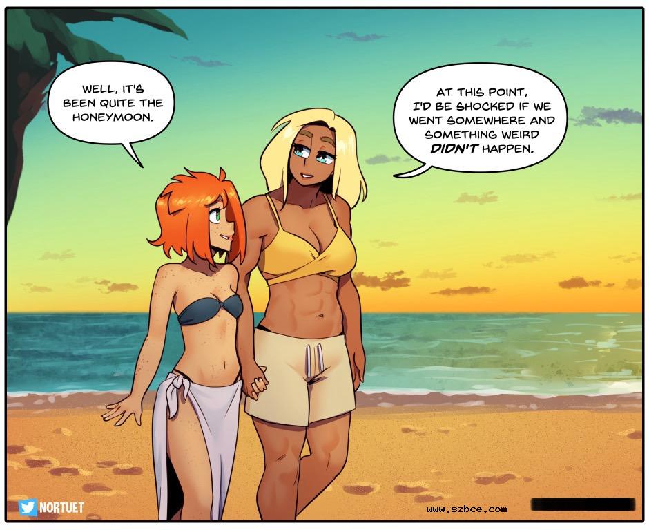 [英文]The honeymoon comic porn