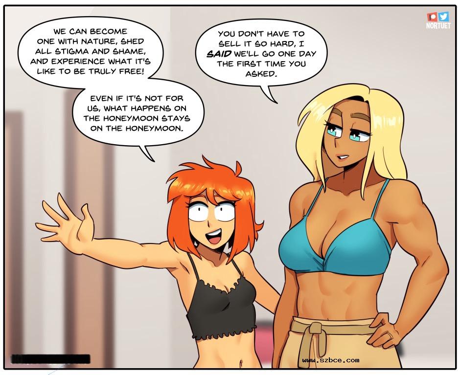 [英文]The honeymoon comic porn