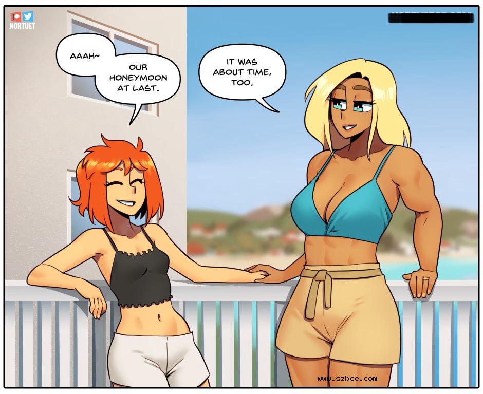 [英文]The honeymoon comic porn