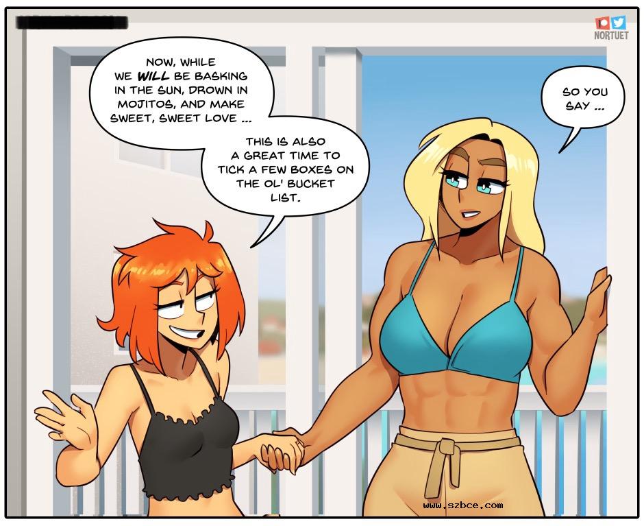 [英文]The honeymoon comic porn