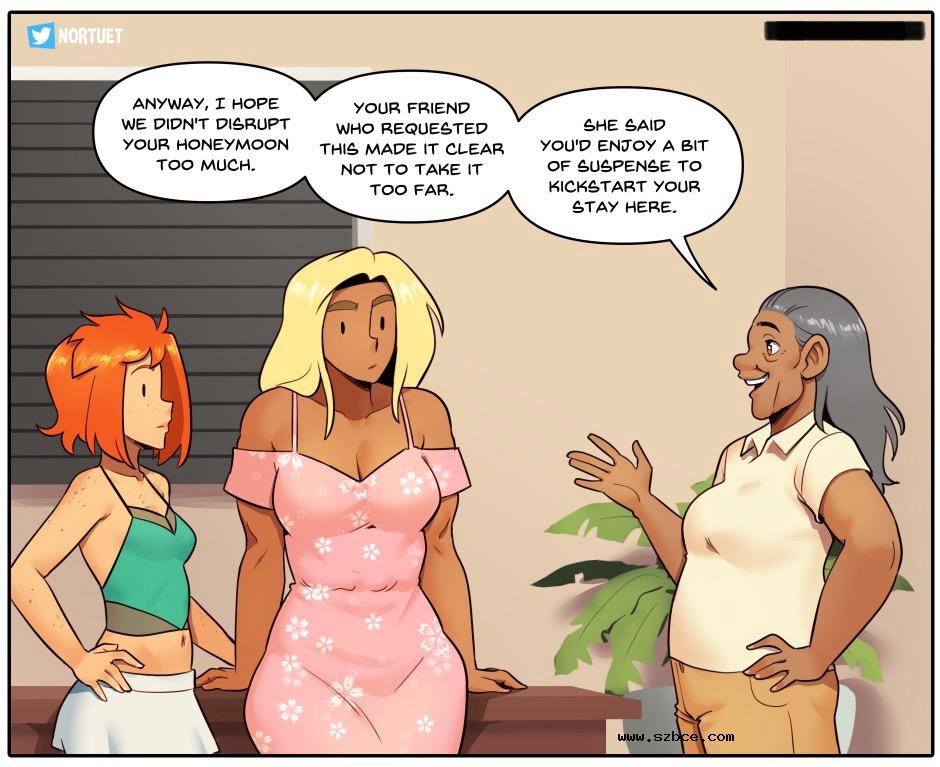 [英文]The honeymoon comic porn