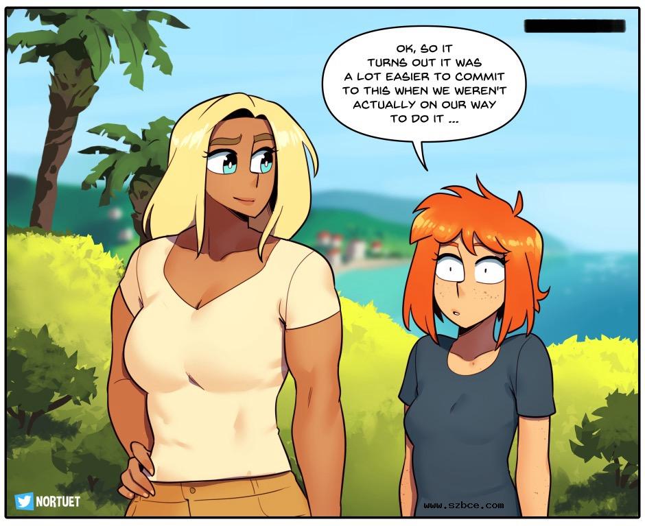 [英文]The honeymoon comic porn