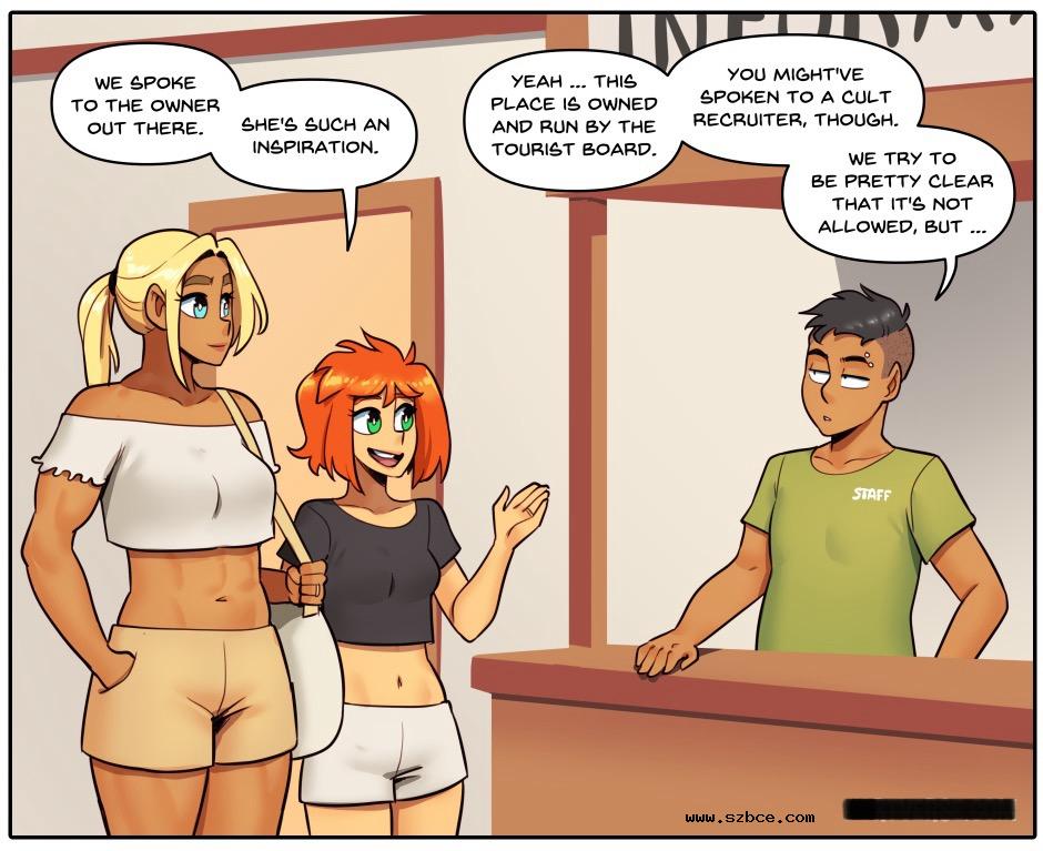 [英文]The honeymoon comic porn