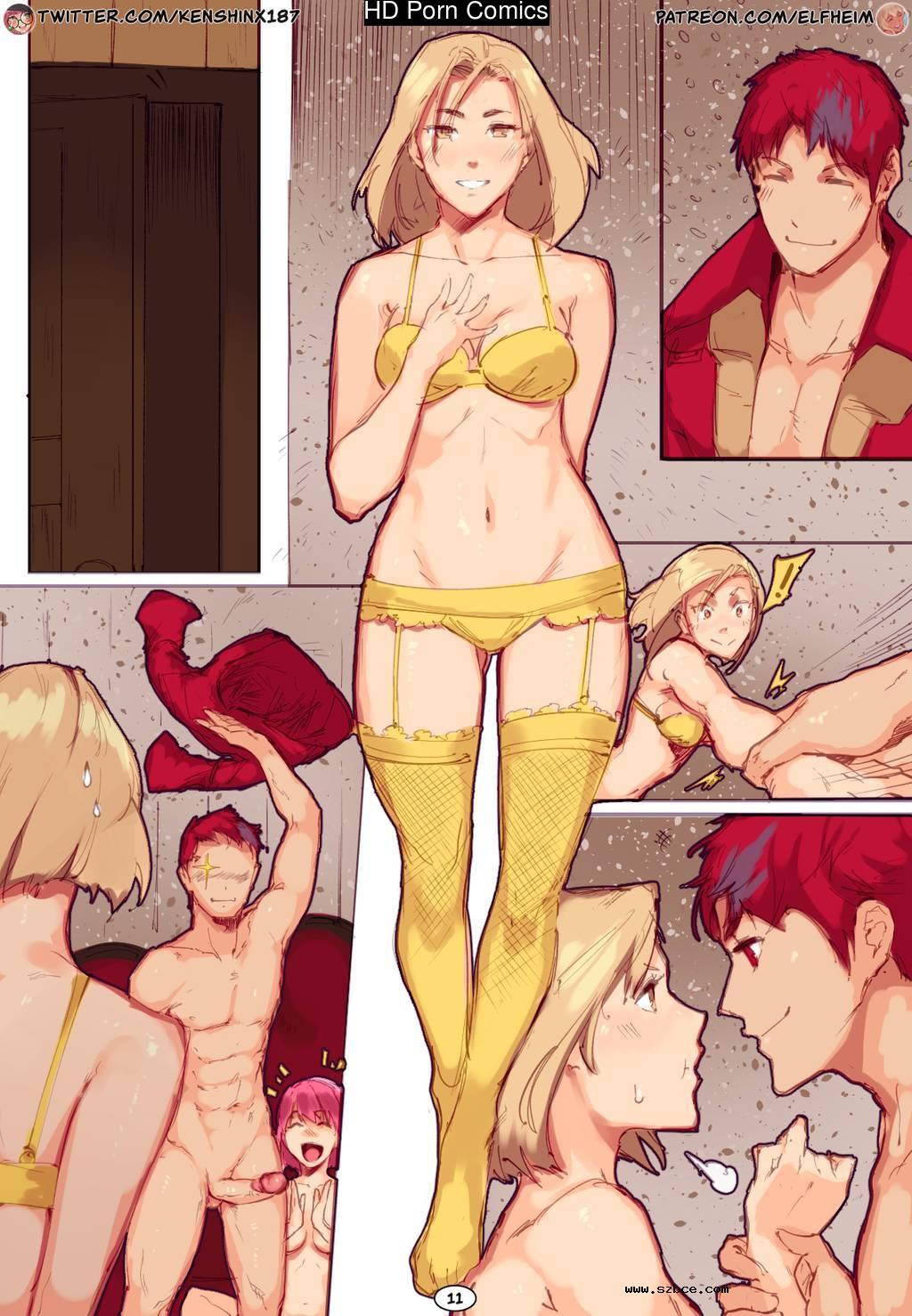 [英文][Kenshin187] Harem! In The Mist (F