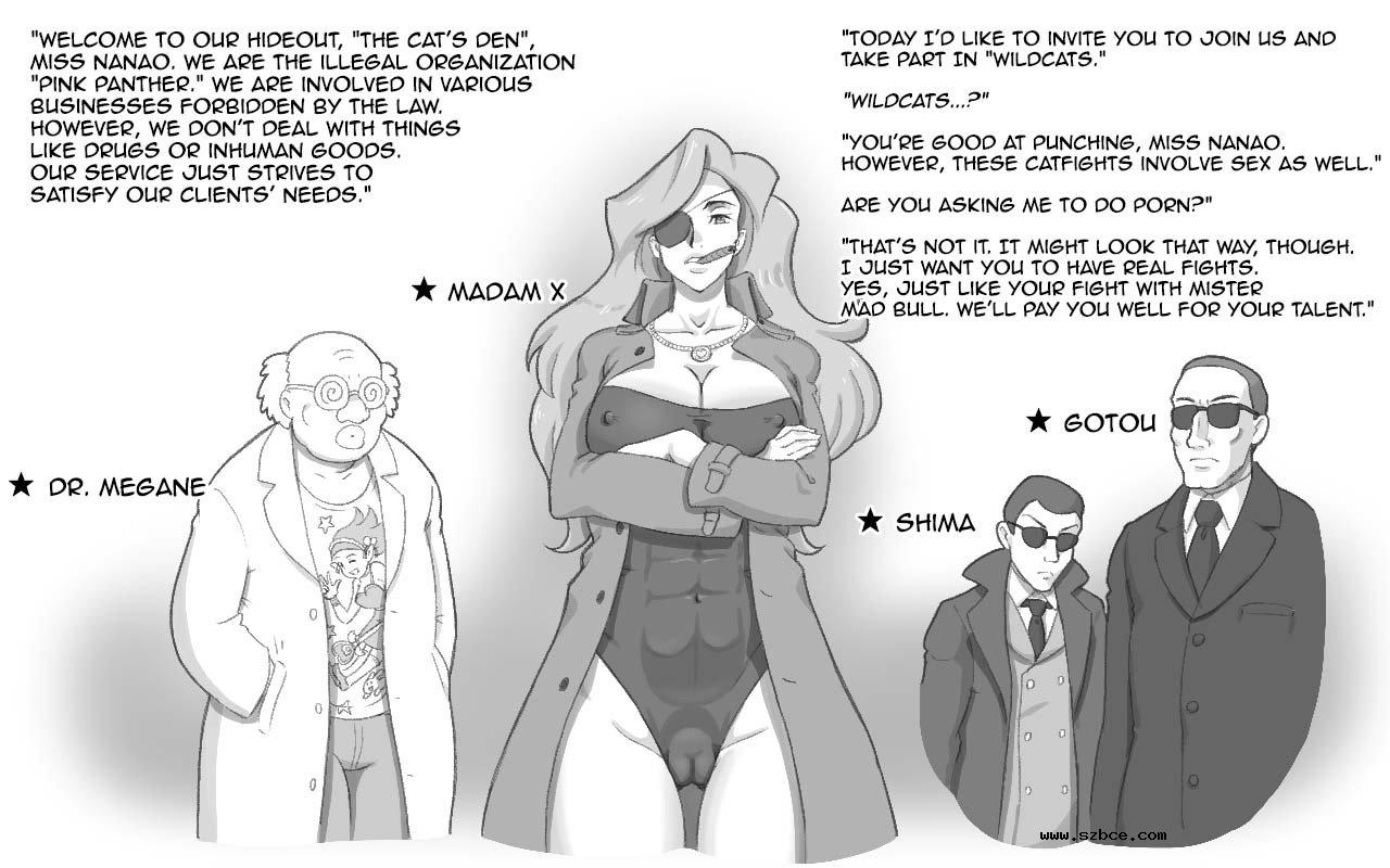 [英文]WILDCATS ~ Futanari Chika Battle