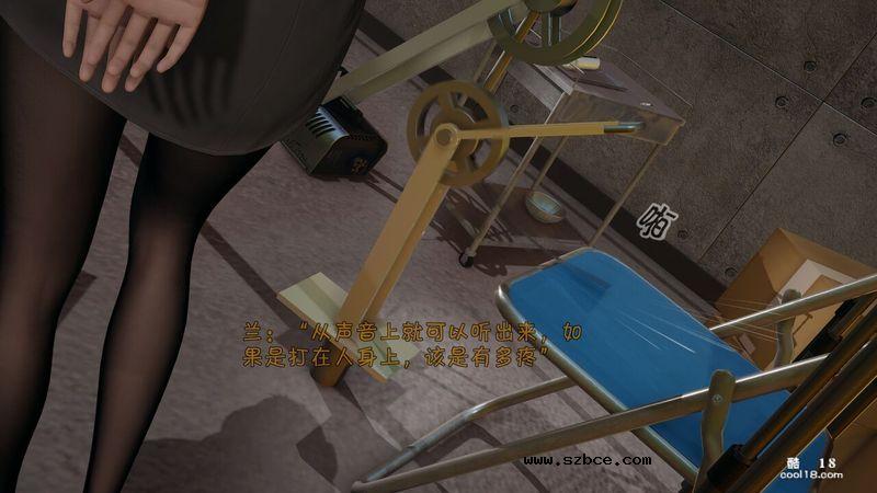 【3D】主播被分腿固定，只要刷礼物就可以抽打她的。。。