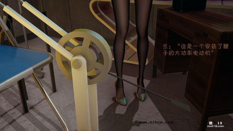 【3D】主播被分腿固定，只要刷礼物就可以抽打她的。。。