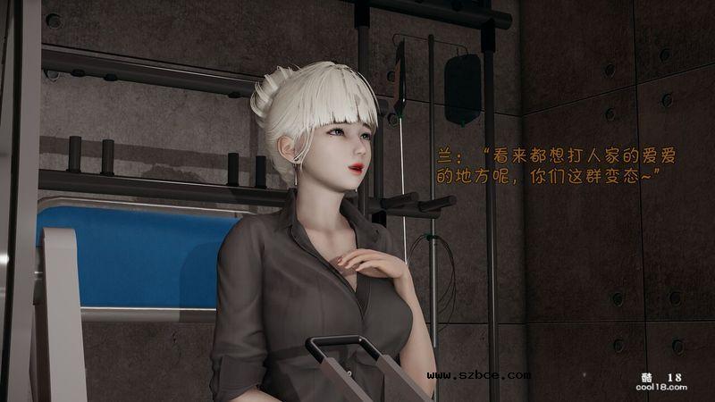 【3D】主播被分腿固定，只要刷礼物就可以抽打她的。。。