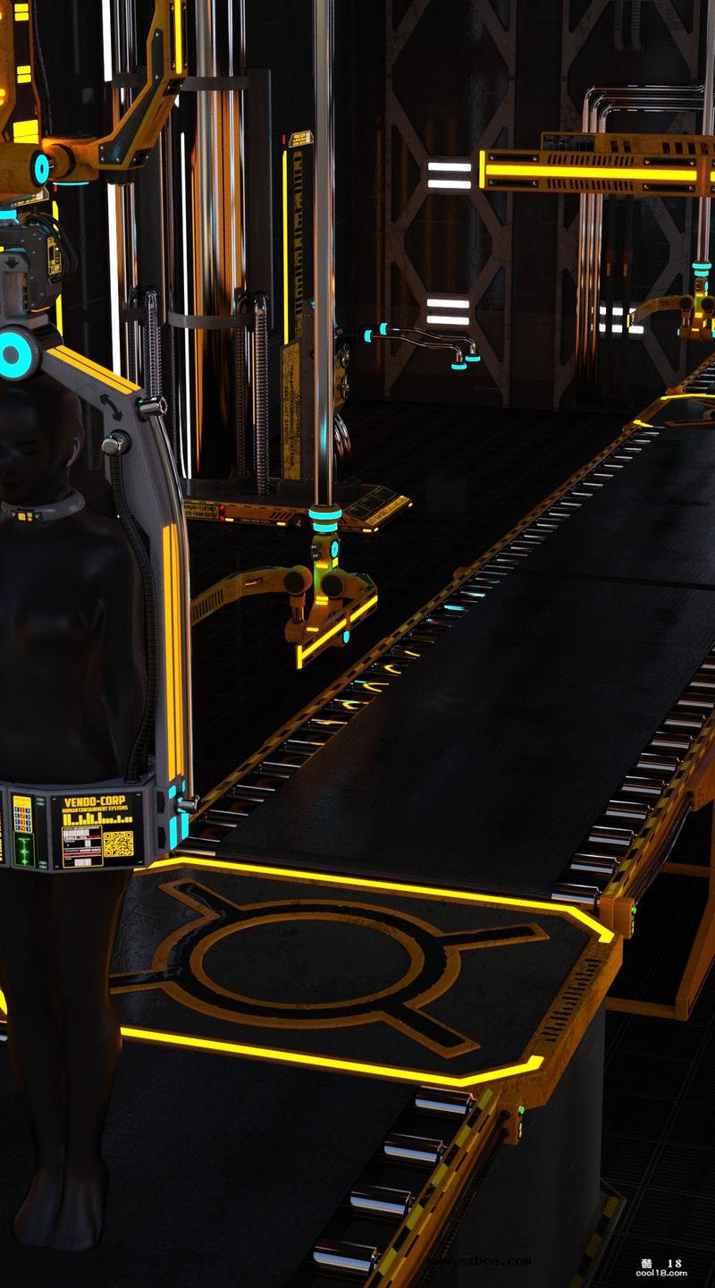 【3D】被改造为性人偶的少女（1）