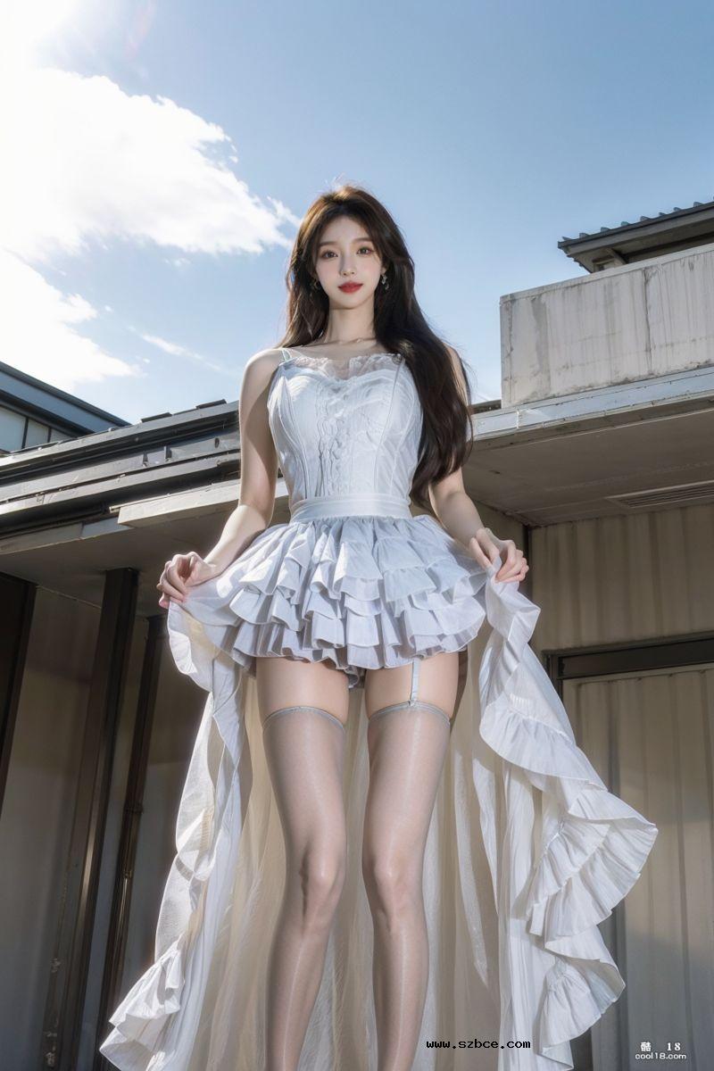 【AI生成】巨乳少妇街头露出