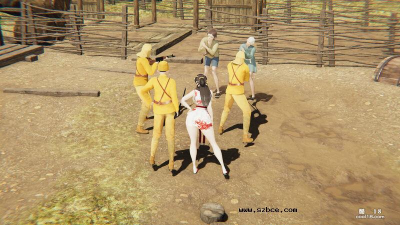 【3D】大战东瀛女人