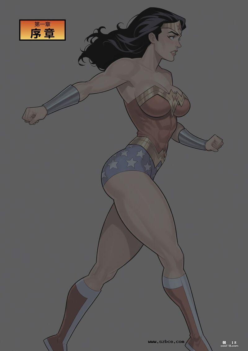 【AI漫画】神奇女侠—钢铁之力束缚调教