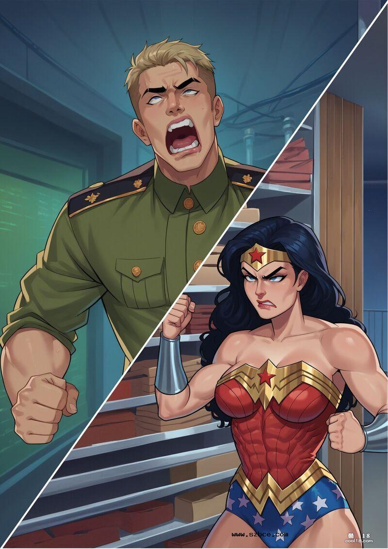 【AI漫画】神奇女侠—钢铁之力束缚调教