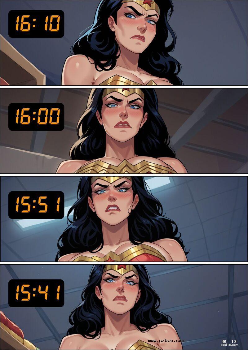 【AI漫画】神奇女侠—钢铁之力束缚调教