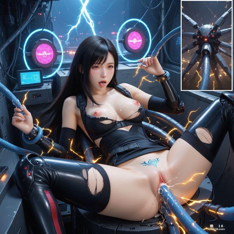 【AI生成】淫荡乖张的女孩们在淫狱中被酷刑折磨