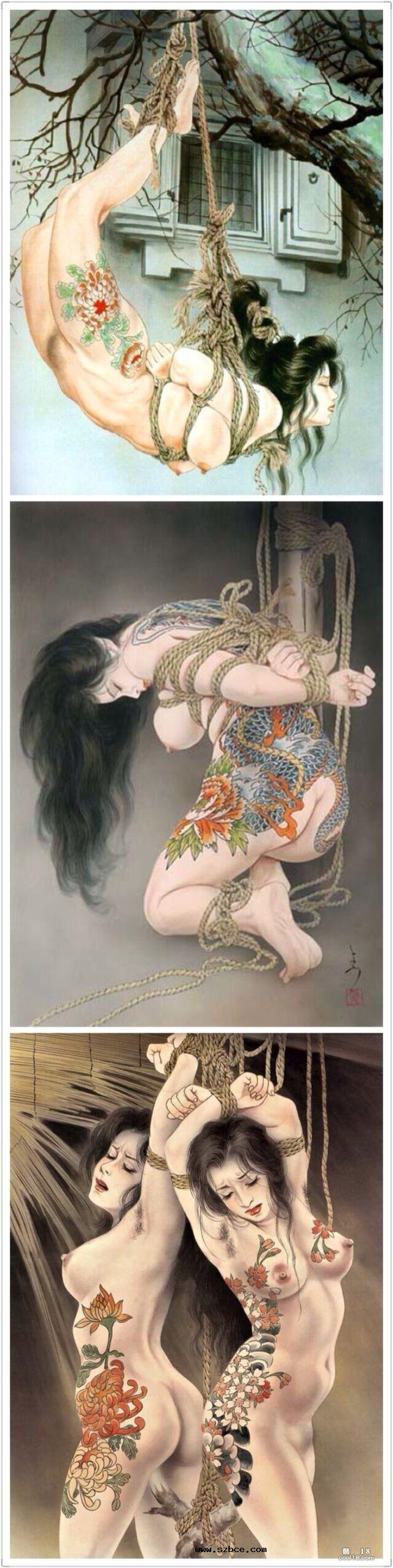 【全彩漫画】日本SM秘小说彩绘