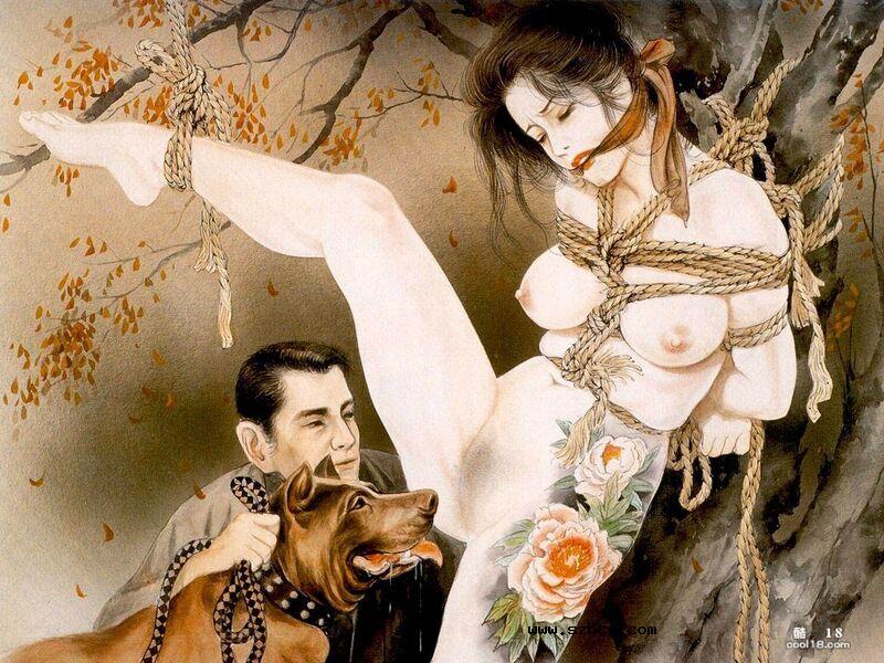 【全彩漫画】日本SM秘小说彩绘