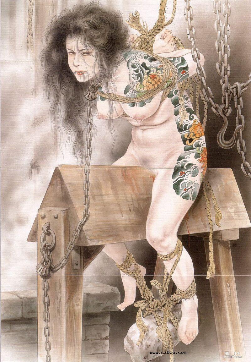 【全彩漫画】日本SM秘小说彩绘