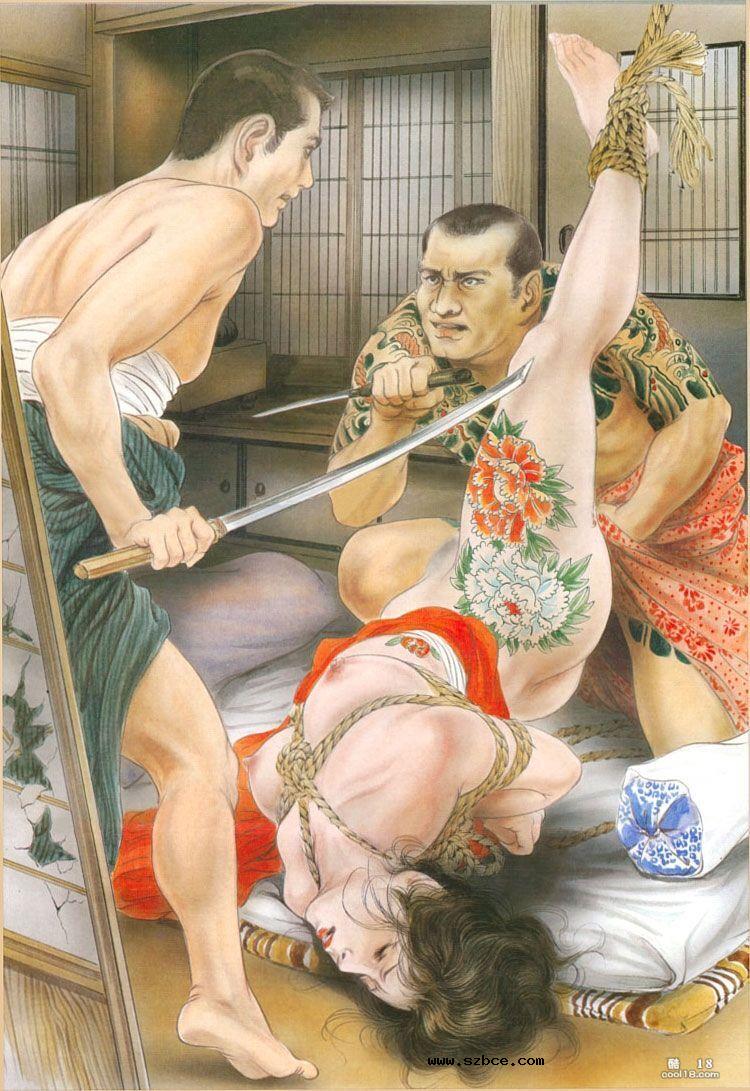 【全彩漫画】日本SM秘小说彩绘