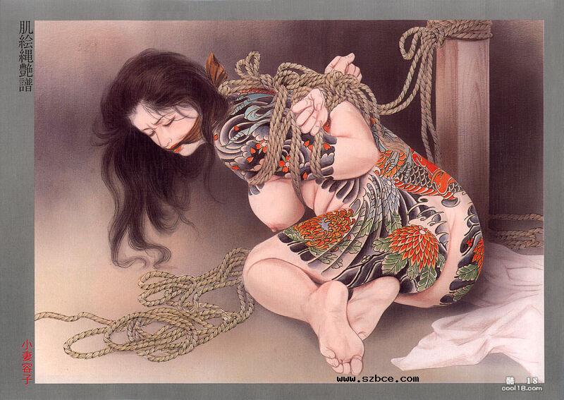 【全彩漫画】日本SM秘小说彩绘