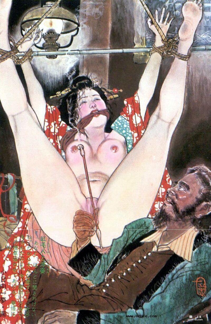 【全彩漫画】日本SM秘小说彩绘