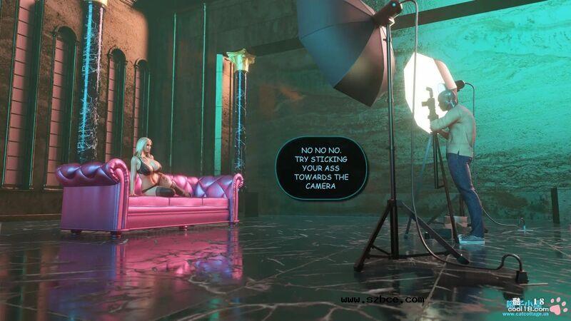 【3D】【英文漫画】她的过去不为人知的秘密