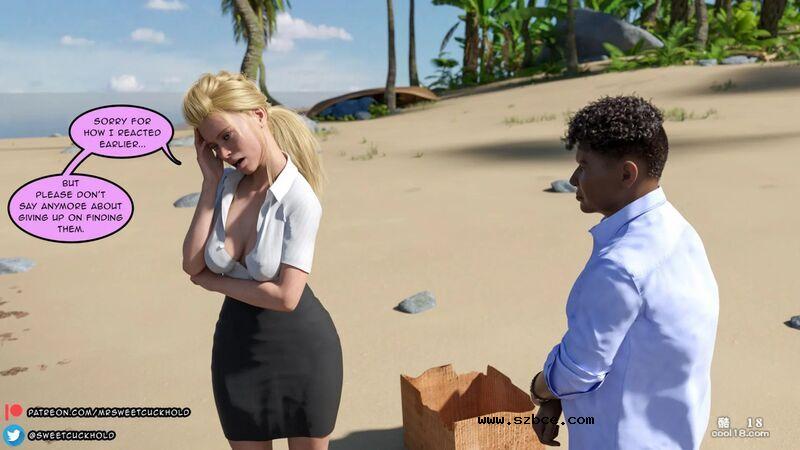 【3D】【英文漫画】无人岛