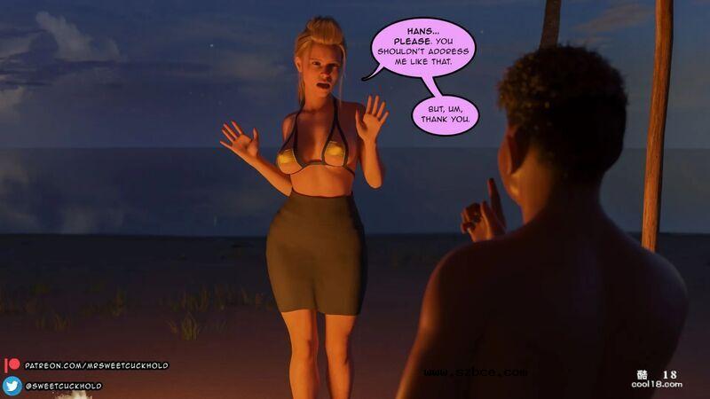 【3D】【英文漫画】无人岛