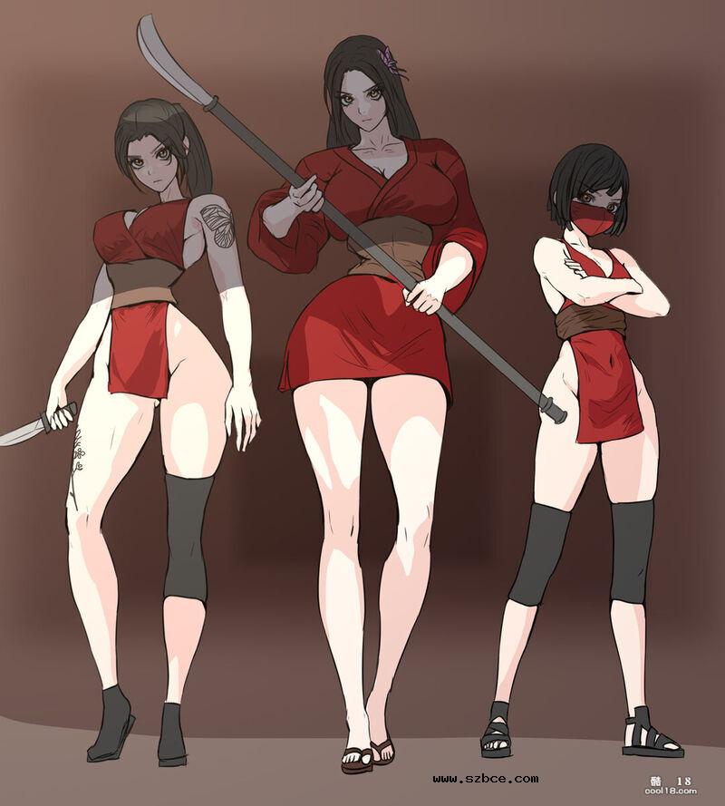 【R-18G】巨乳女忍者之殇