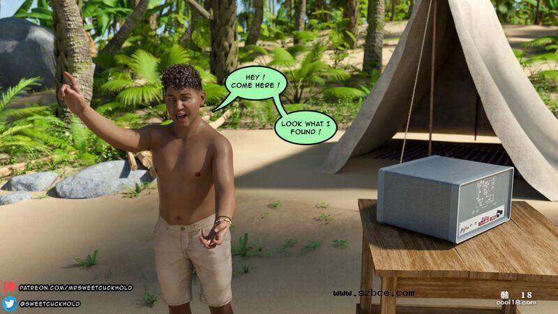 【3D】【英文漫画】无人岛