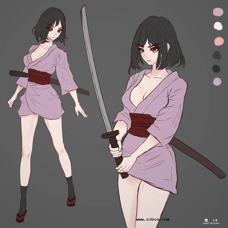 【R-18G】巨乳女忍者之殇