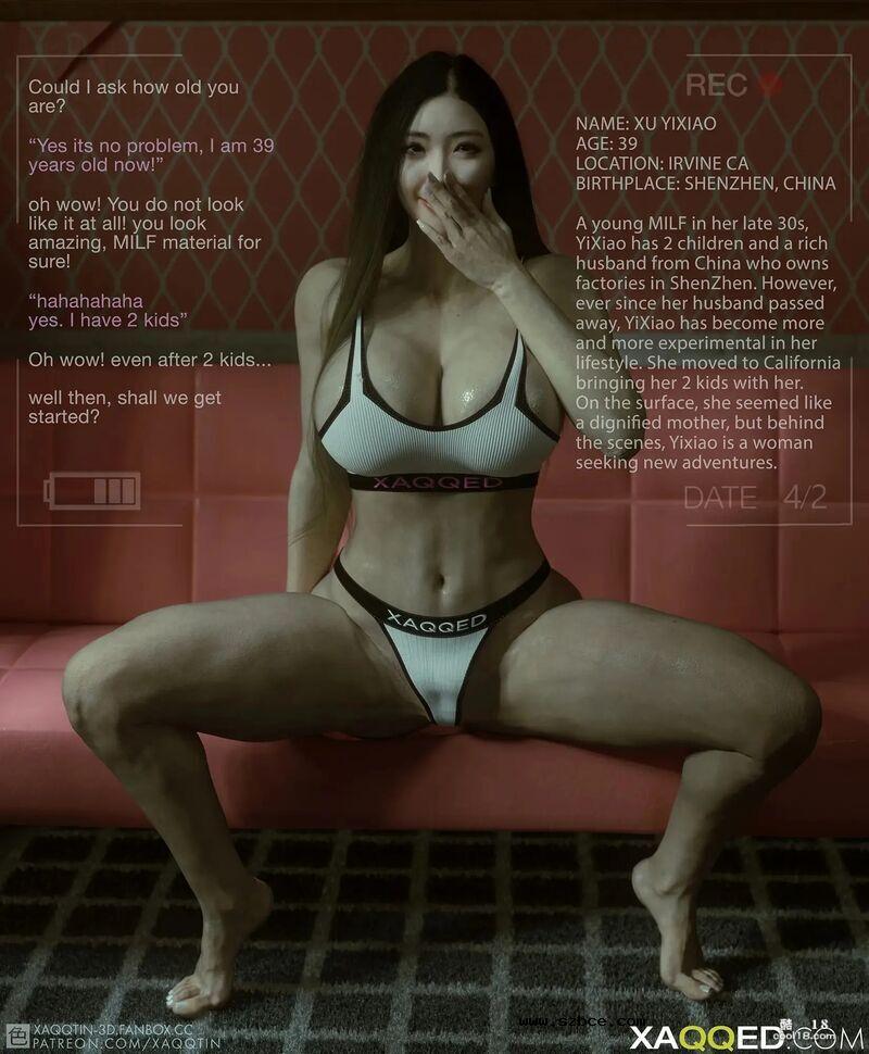 【3D】【英文漫画】饥渴辣妈出道