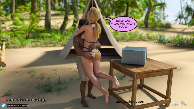 【3D】【英文漫画】无人岛