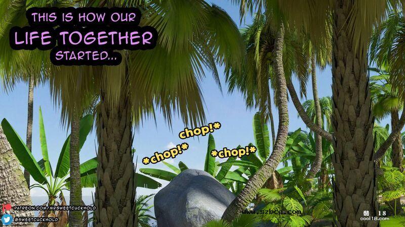 【3D】【英文漫画】无人岛