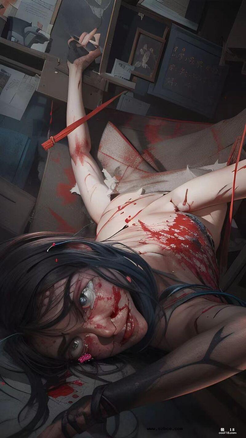 变态的AI-取材：rape and kill 黑丝美女